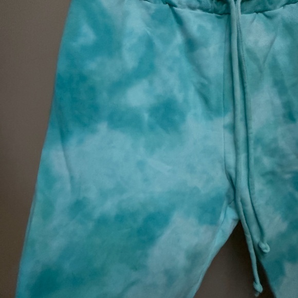 Love Shack Fancy Tie-Dye Jogger Pants - Blue - Picture 4 of 6